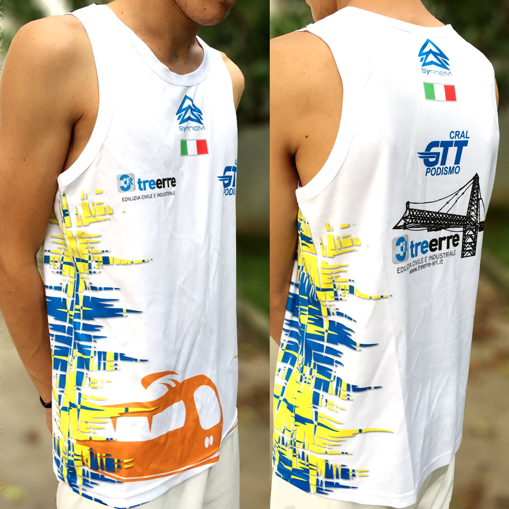 Canotte e T-shirt personalizzate | Syprem – team running wear